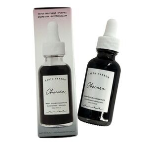 Earth Harbor Obscura Night Repair Concentrate Black Seaweed Bakuchiol 1 fl oz